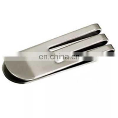 High Demand spring steel metal money clip custom belt clip