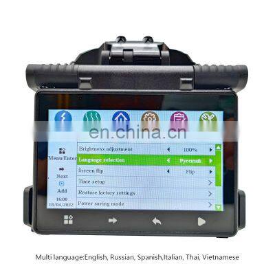 7 Seconds Fast Splicing FTTH Touch Operate Screen Multi Language Mini Optical Fiber Fusion Splicer Machine photo-4