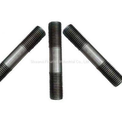 Carbon Steel Double Ended Stud Bolts Rough Pole Clamping Type Coarse Teeth photo-3