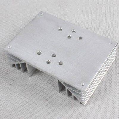 Hot selling 6063 aluminum heat sink, aluminum radiator, can be customized according to customer design requirements.