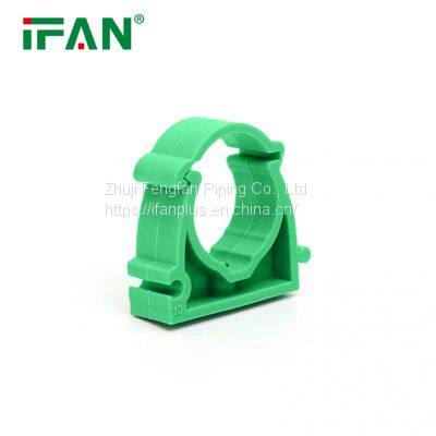 IFAN Manufacteture Plastic Green PPR Pipe 20mm PN25 PPR Clip Fittings