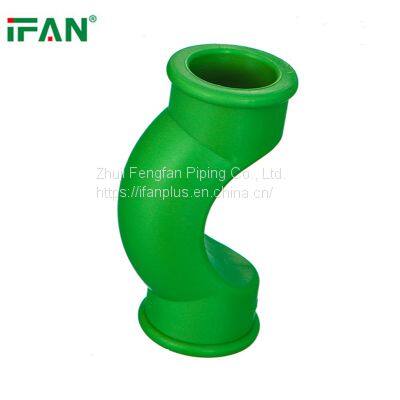 IFAN Hot Sale Polypropylene Water Tube Accessories Plastic Plumbing PPR Coupling Fittings