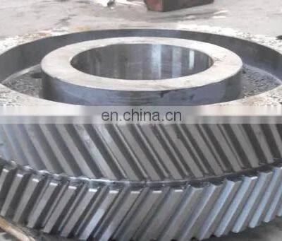 HGB Large Size Factory Customized Girth High Precision Herringbone Gear Ring Gear