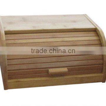 Bamboo kitchen Bread box