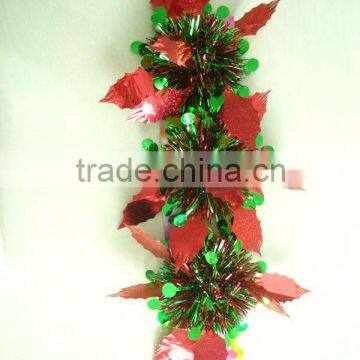 High Quality Funny PET Iridescent Christmas Curly Bow/ Polyeaster Fancy Ribbon Flower photo-3