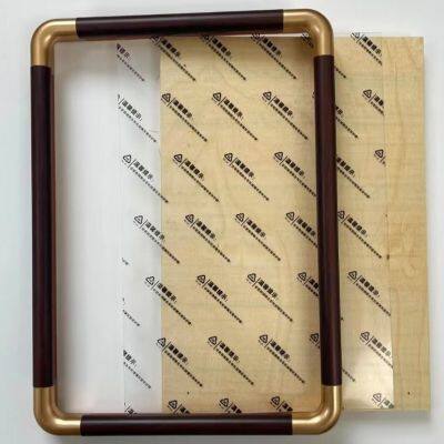 A4 (29.7*21cm) Xuan Paper Hard Paper Protection Artwork Business Certificate Wood Frame photo-4