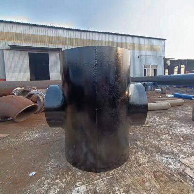 3PE elbow / national standard polyurethane inner and outer anti-corrosion epoxy coal asphalt pipe fittings / double-layer epoxy powder elbow