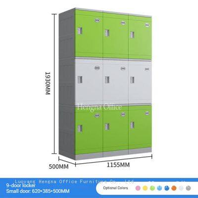 Прочные шкафчики для хранения из ABS для школьных общежитий | Антикоррозийная конструкция | Шкафчики для хранения из ABS с возможностью индивидуальной настройки