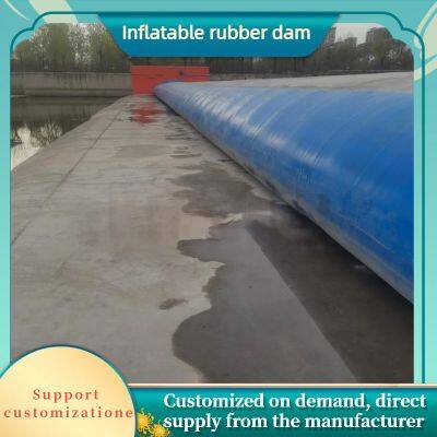 Barragem de Borracha Flexível de Baixo CabeçalhoBarreira de Água Inflável de Alta Capacidade