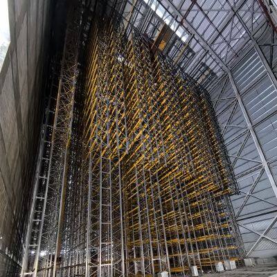 Промышленная автоматизированная система хранения и выборки AS/RS, стальные стеллажи для паллетов, высокая эффективность
