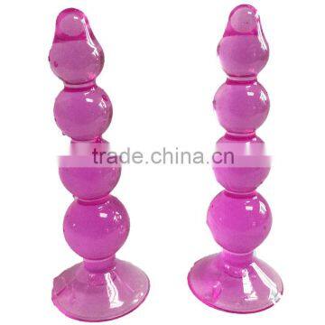 2016 New Beautiful Chinese Sex Toy Factory Safe and Flexible Silicone Anal Sexy Toy for Women photo-4