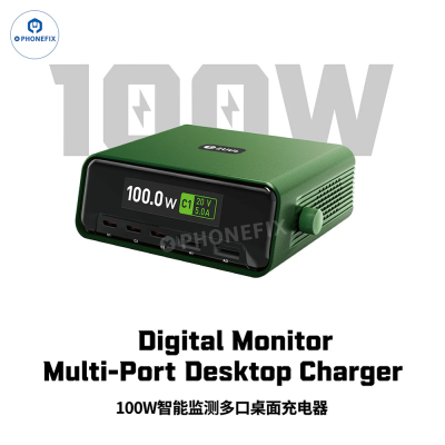 2UUL PC12 100W Smart Digital Monitor Charging Station