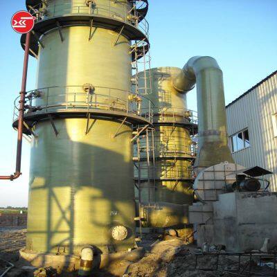 Yike Fiberglass Reinforced Plastic Washing Tower, Acid Mist and Alkali Washing Tower, Complete Equipment for Voss Waste Gas Treatment