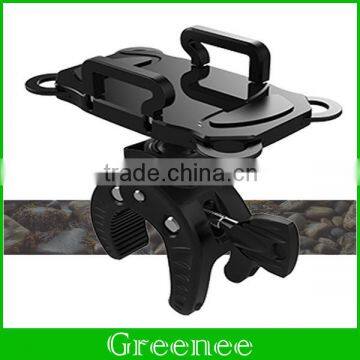 2016 Newest Universal 360 Degrees Rotation Motorcycle Bicycle Bike Cellphone GPS Support Handlebar Mount Holder photo-3