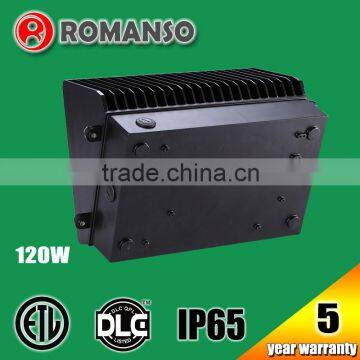 DLC ETC Certified 120w Led Gateway Light Outdoor Wall Pack Housing photo-2