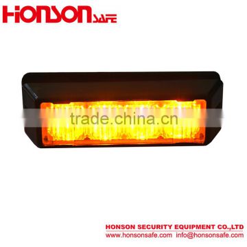 LED Grille Warning Lighthead , Surface amber Mounting Strobe Light for vehicle HF-142