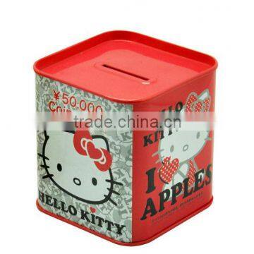 New piggy bank tin can wholesale