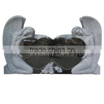 Black Granite Angel Headstones