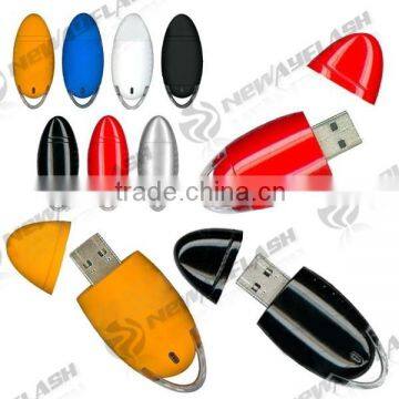 Novely oval shape usb flash drive 8gb