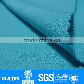 Green Blue Twill Jacquard Weave Polyester Spandex Fabric hydroscopic and fast dry For Mountaineering