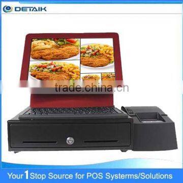 2015 DTK-POS1578 15 Inch All in one Touchscreen Restaurant POS Machine