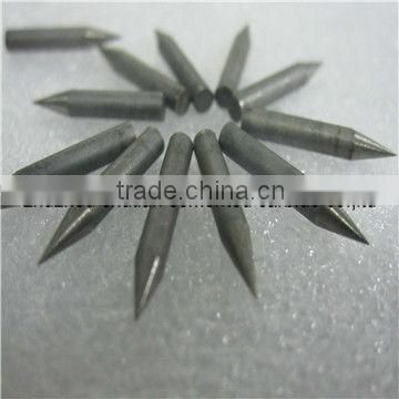 factory suply surface grinding diameter2.3*L16mm*30degree length tungsten carbide pointed pin