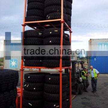 Heavy Duty Foldable Stackable Tire Rack Wholesale photo-5