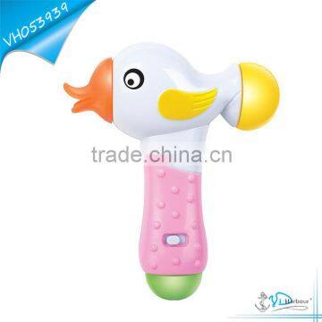 Hot Selling Music Bird Kids Plastic Hammer Toy