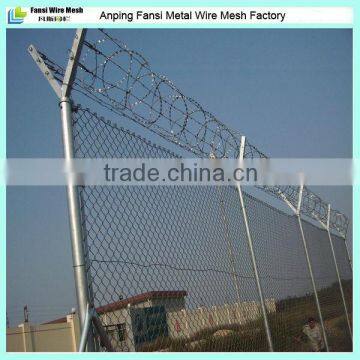 Plastic fiat electro galvanized razor barbed wire