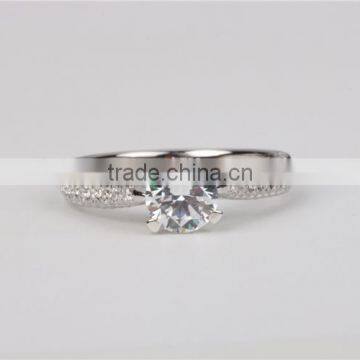 Top Quality 925 Silver Adjustable Women Ring Setting With AAA Stones photo-2