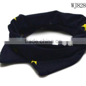 Fashion Cute Polka Dot Printed Kids Girls Cotton Knitted Circle Loop Infinity Scarf photo-4