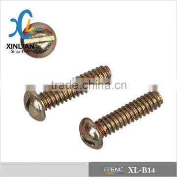 China din85 slotted pan head screws