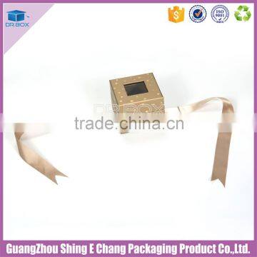 High Quality Factory Manufacter Paper Gift Packaging Box With Window/ribbon photo-4