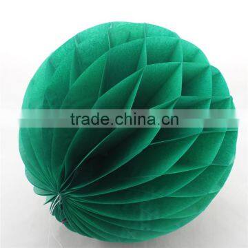 Christmas Decoration Red And Green Tissue Paper Honeycomb balls