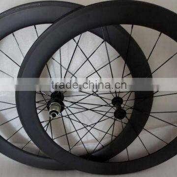 2015 new 25mm wide U shape 60mm carbon bicycle tclincher wheel 700c for bike carbon wheels