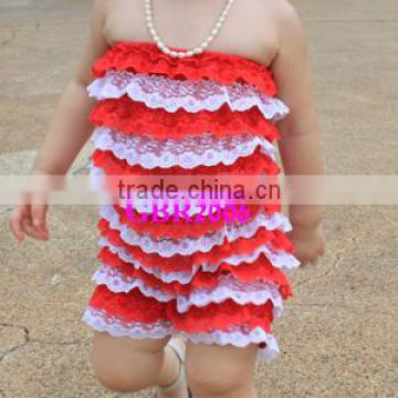 Fashion Design cotton sleeveless girls romper summer flower baby rompers wholesale cute pants