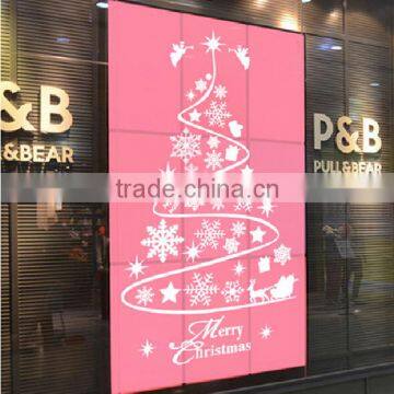 Black Vinyl Christmas Wall Decals for Window Decoration photo-4