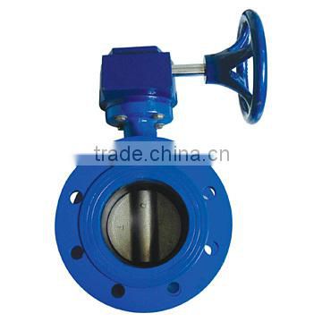 single flange butterfly valve