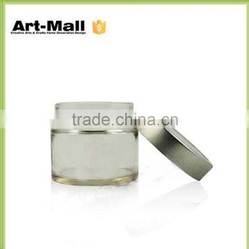china top ten selling frosted glass cosmetic jar wholesale