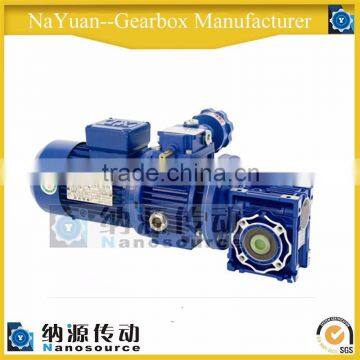 nmrv manufacturer worm gear speed reducer