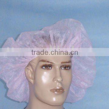 14G PP Non-woven Disposable Bouffant/Round Cap