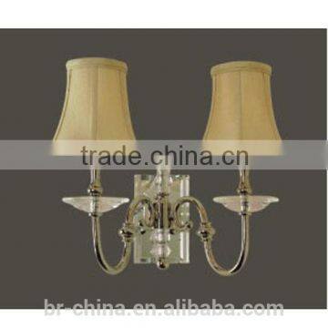 brass crystal wall lamp for living room/hotel WL51281-2