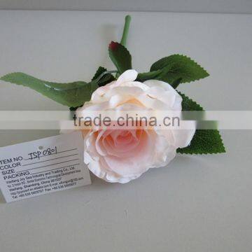 single stem artificial flower real touch peony for decoration