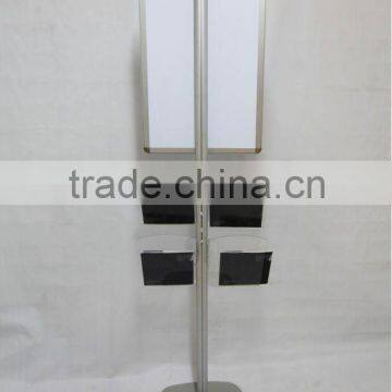 Aluminum catalogue stand