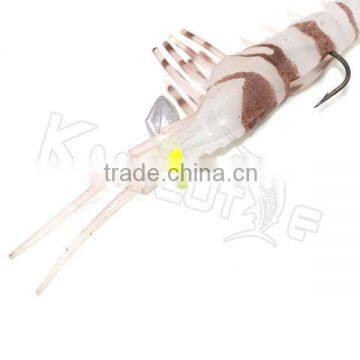 CHS007 Manufacturer Wholesale Soft Live Shrimp Fishing Lure Attactive Soft Lure
