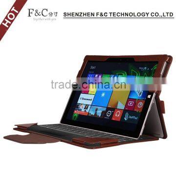 Useful Soft Protective pu Leather Cover Case for Surface Pro 4 With Stand Function Keyboard Cover Case for Surface Pro 4 photo-5