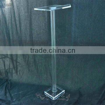 Crystal Classical Design Acrylic Book and Magazine Vertical Display Stand photo-2