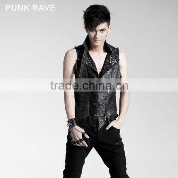 Y-365 Fashion Gothic Punk Leather Latest Jacket Designs with Skull Design