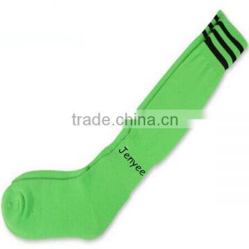 Polyester neon color sports American football socks