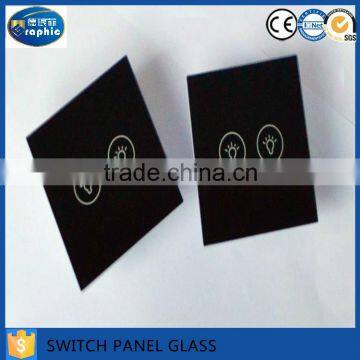 Chinese glass factory supply different sizes and shapes toughened glass